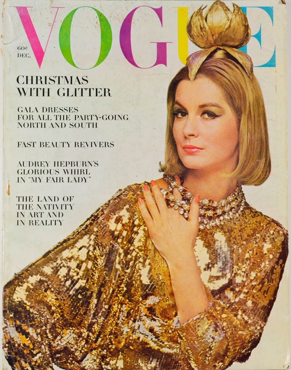 Sandra Paul AUDREY HEPBURN Cecil Beaton BERT STERN Vogue magazine Dece ELEGANTLY PAPERED Vintage Fashion Magazines Sandra Paul AUDREY HEPBURN Cecil Beaton BERT STERN Vogue magazine Dece ELEGANTLY PAPERED Vintage Fashion Magazines