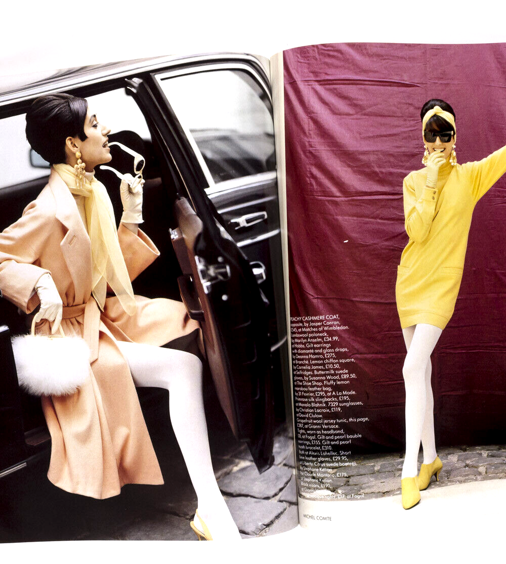 Helena Christensen HERB RITTS Stephanie Seymour BRUCE WEBER Vogue 1990 August UK