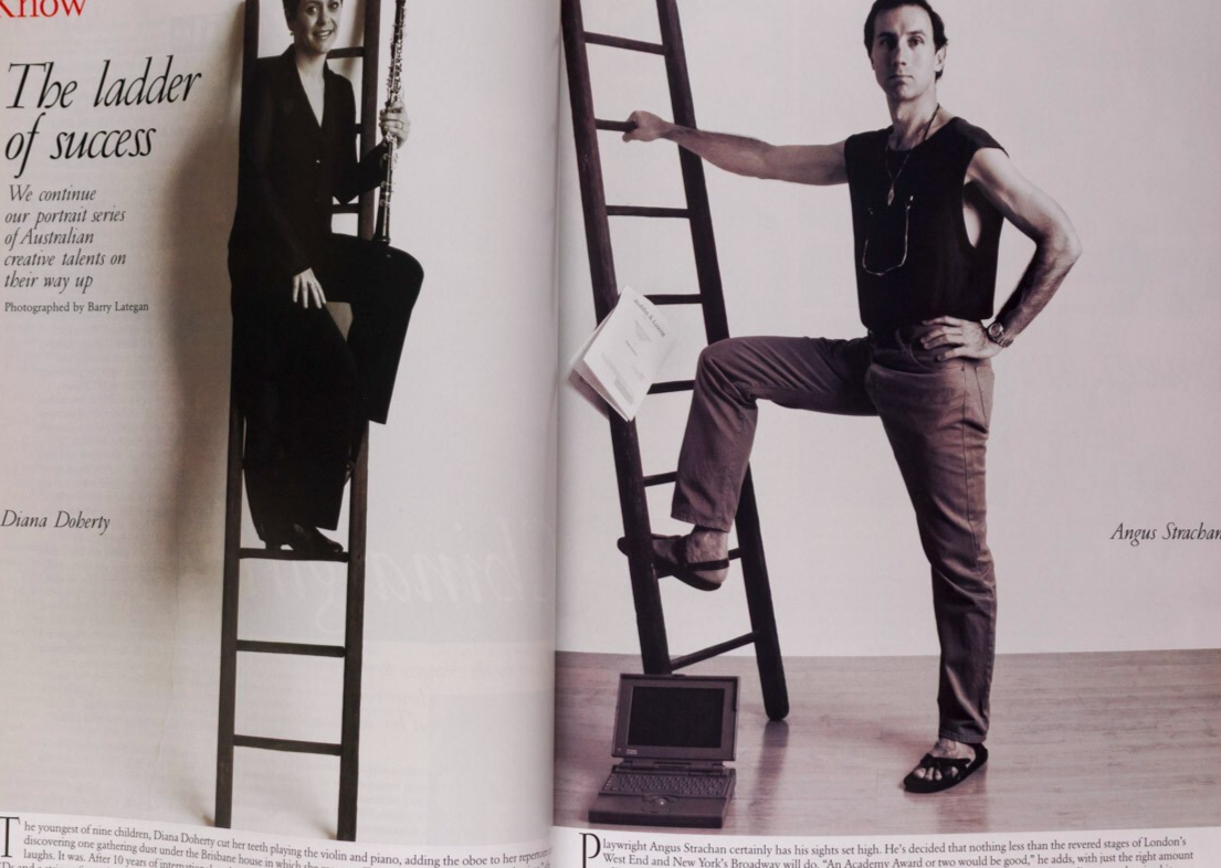 KRISTY HINZE Gucci CAROLYN BESSETTE KENNEDY Vogue Australia 6 June 1999 Galliano