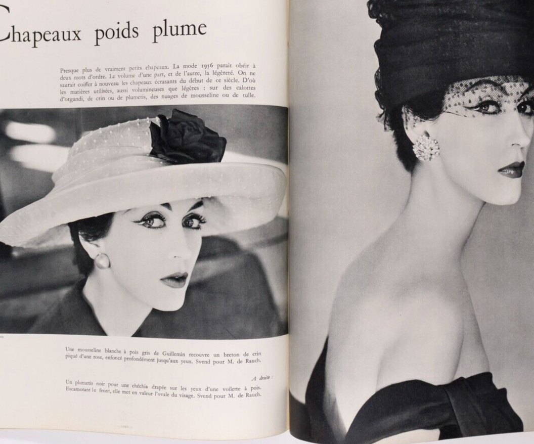 DOVIMA Audrey Hepburn MONET Balenciaga GUY BOURDIN Bernard Buffet GIVENCHY Vogue