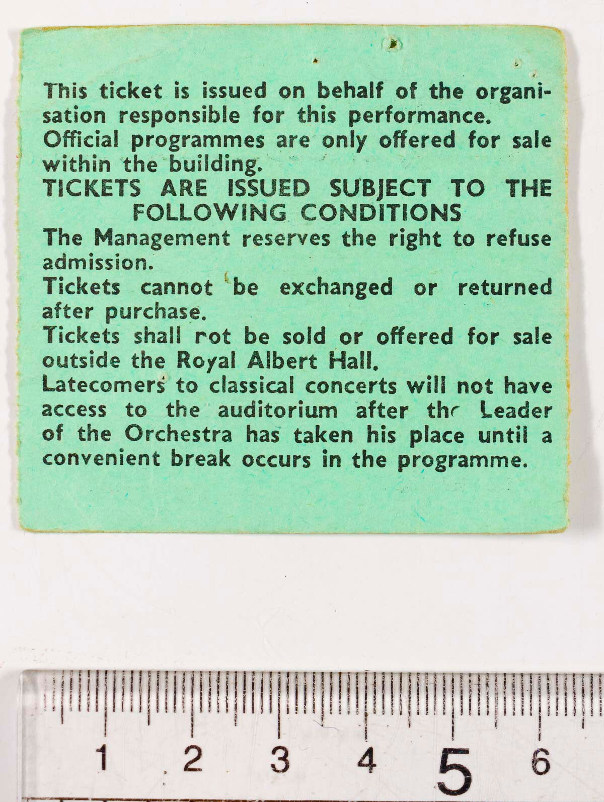 MARVIN GAYE IN CONCERT Royal Albert Hall London TICKET STUB Sept 1976 original
