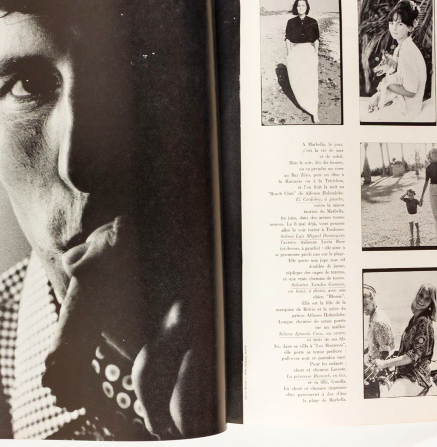 Nicole De Lamarge GUY BOURDIN Catherine Deneuve PEGGY MOFFITT Vogue May 1966 YSL