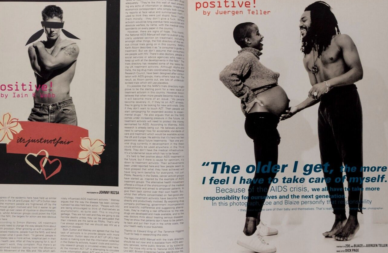 Edward Enninful NENEH CHERRY Wolfgang Tillmans JUERGEN TELLER Aids i-D magazine