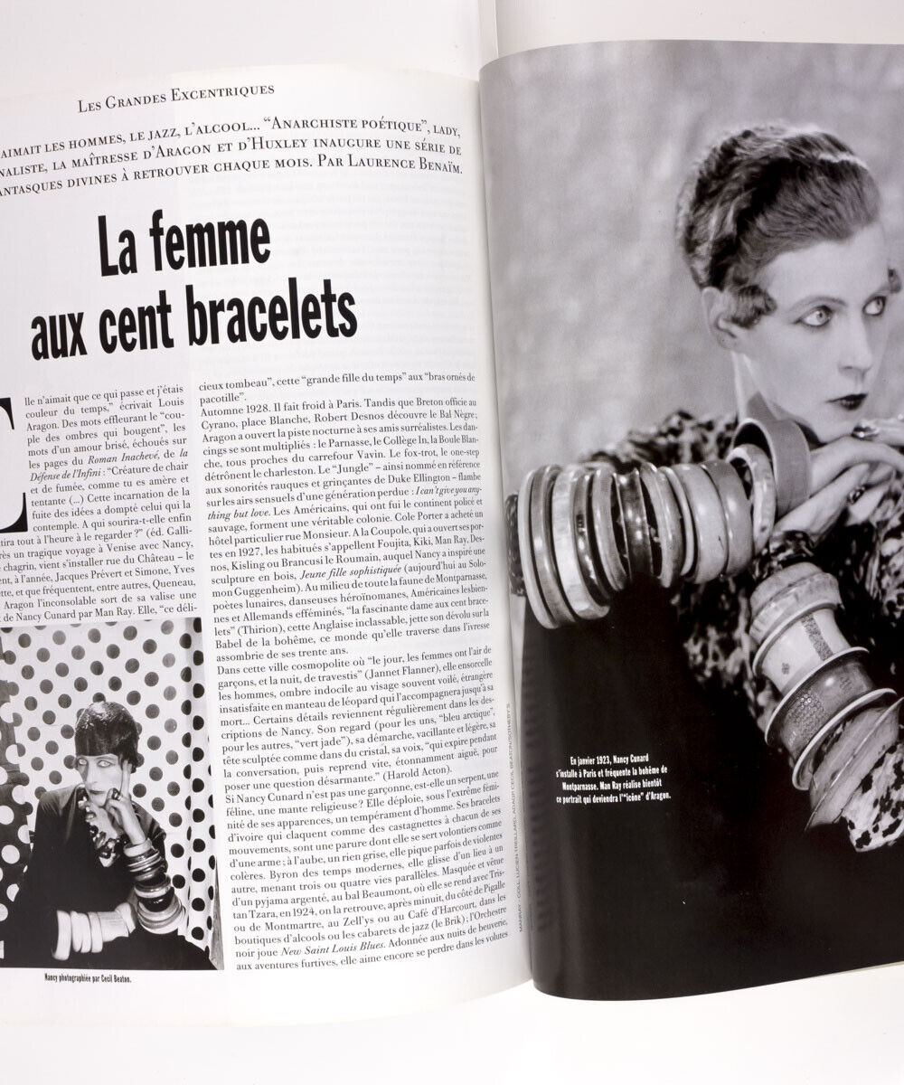 Naomi Campbell CHRISTY TURLINGTON Tina Chow PAOLO ROVERSI vtg YSL ~ Vogue France