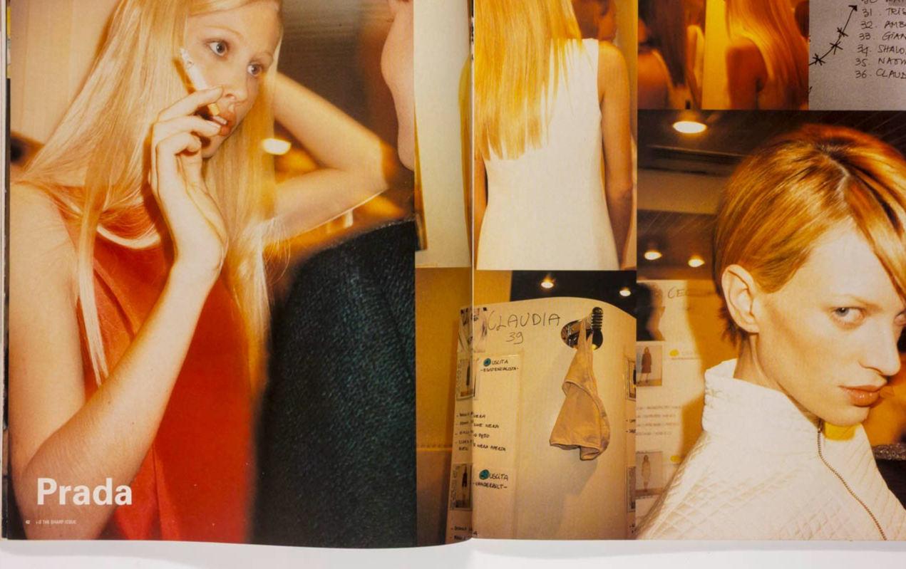 Tank Girl JAMIE HEWLETT Juergen Teller i-D magazine May 1995 Prada EVA HERZIGOVA