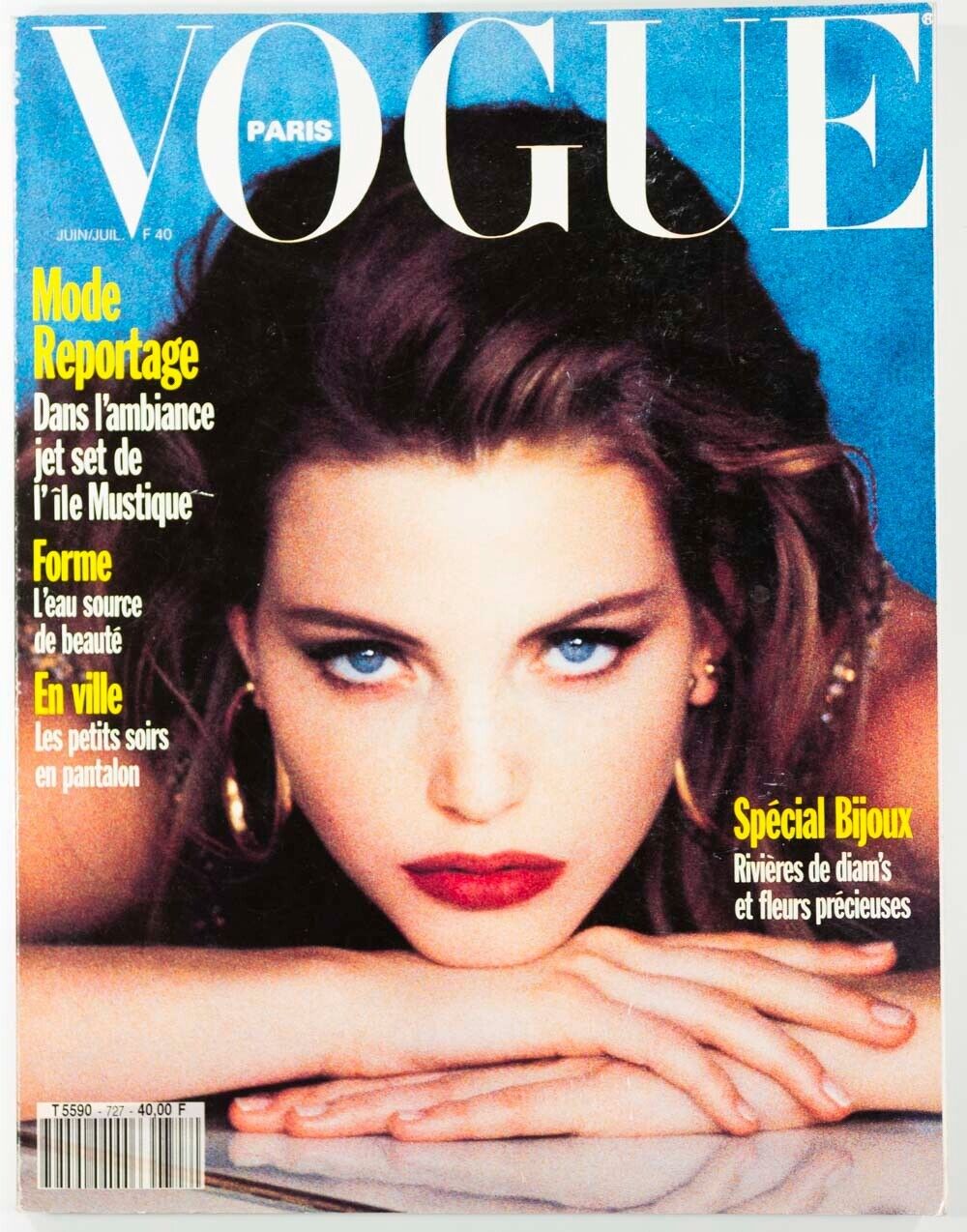 NADJA AUERMANN Brice Marden ELLE MacPHERSON Jerry Hall PINA BAUSCH ~ Paris Vogue