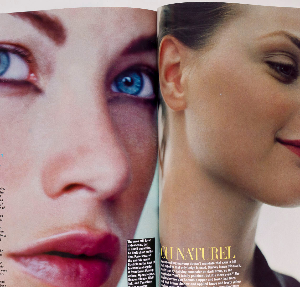 Bridget Hall KATE MOSS Guinevere Van Seenus ALLURE magazine 1997 Sep ASHLEY JUDD