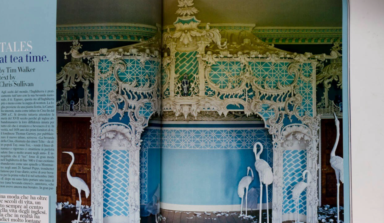 Frida Gustavsson DEBORAH TURBEVILLE Tim Walker VOGUE ITALIA Sept 2011 ROVERSI