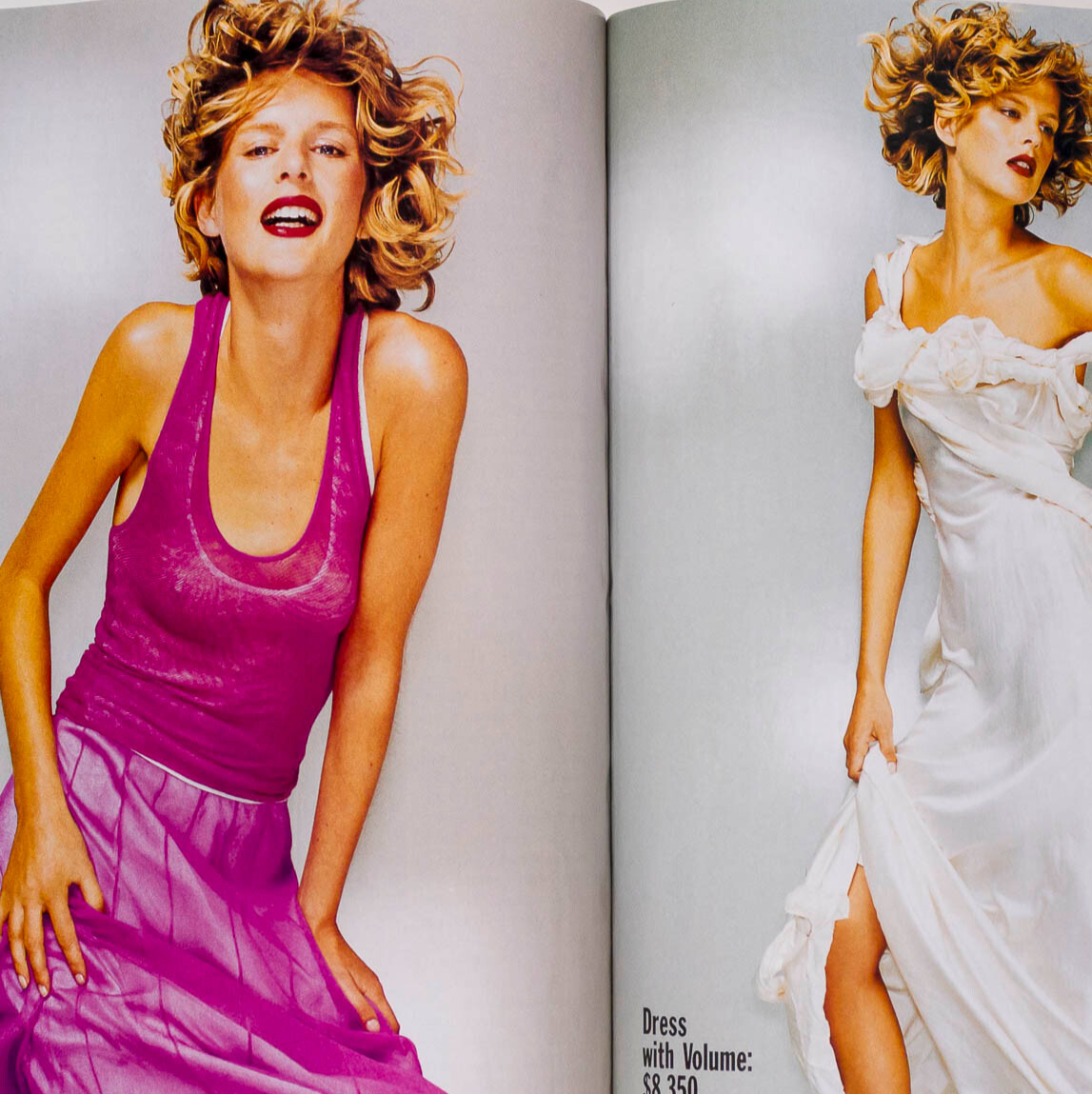 Spice Girls PATSY KENSIT Vogue magazine January 1998 Stella Tennant KAREN ELSON