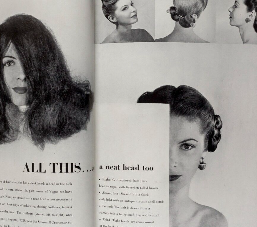 LEE MILLER Norman Parkinson CECIL BEATON Vogue February 1945 80th birthday gift