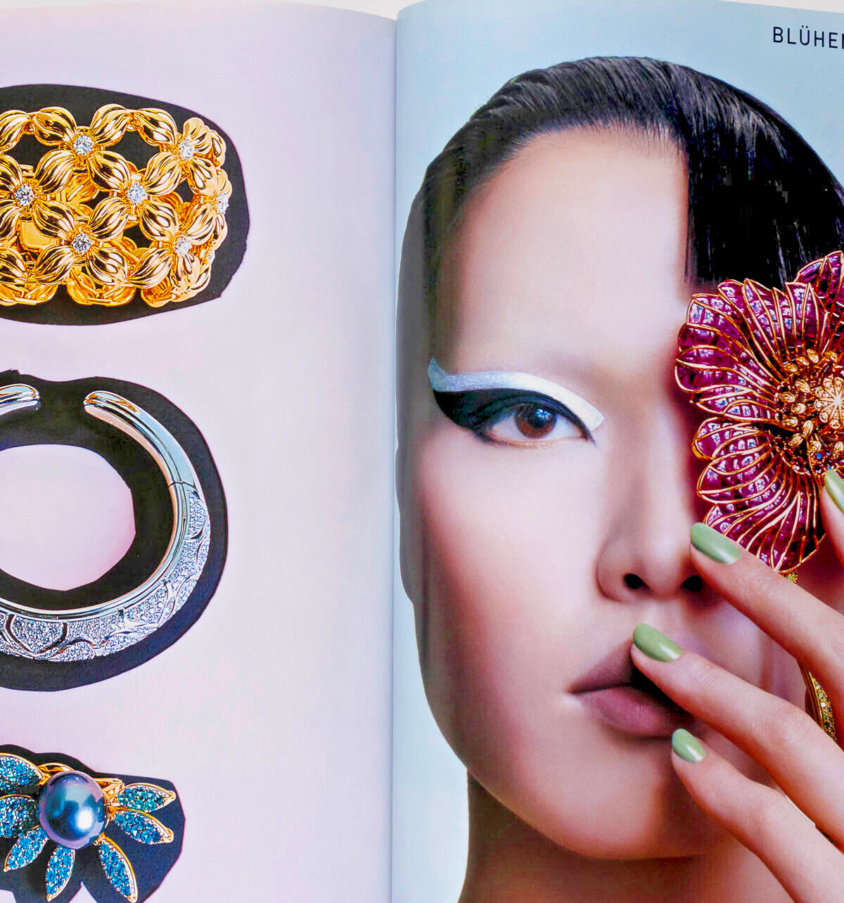 NAOMI CAMPBELL STORY interview MARIA GRAZIA CUCINOTTA vtg VOGUE GERMAN 2001 June