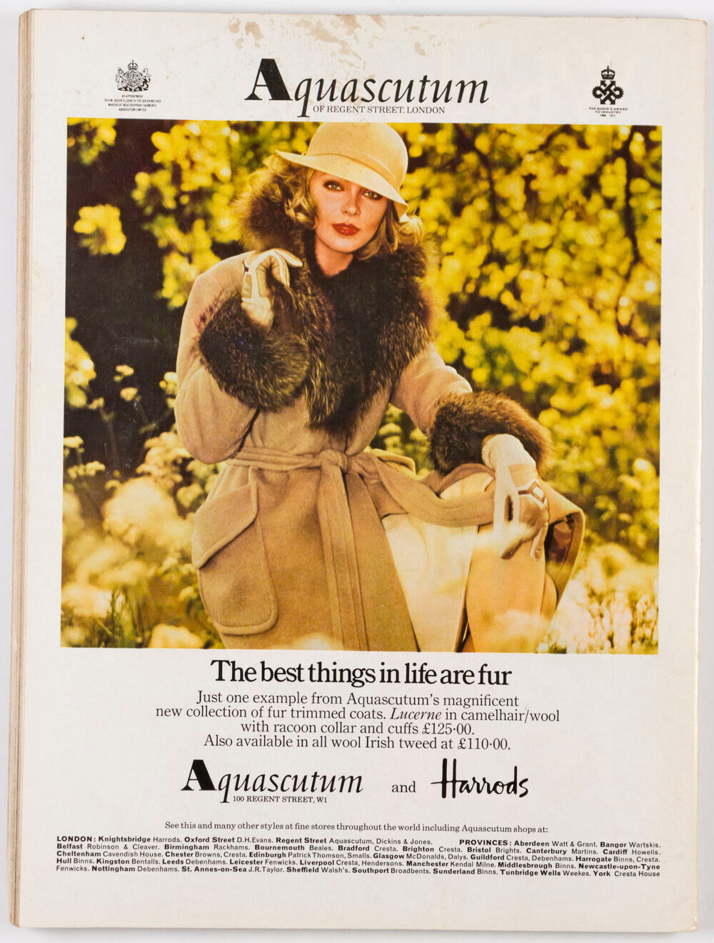 INGRID BOULTING Lauren Bacall BRIAN PATTEN Christopher Gibbs PAUL MULDOON Vogue