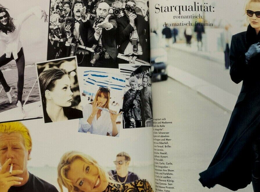 ISABELLE ADJANI Naomi JACKIE BISSET Carole Bouquet ISABELLA ROSSELLINI Vogue DE