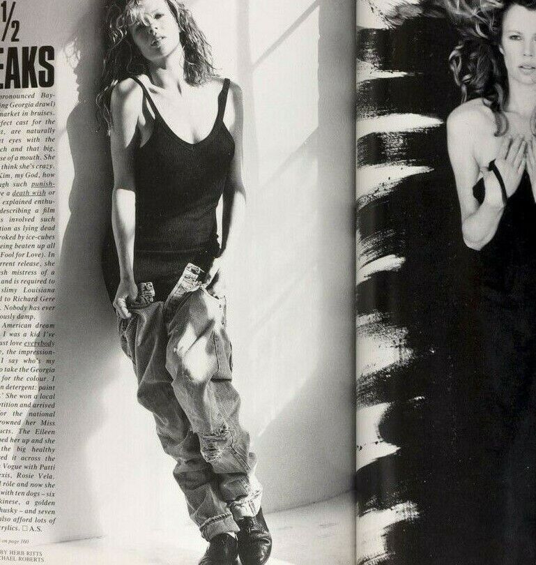 Kim Basinger HERB RITTS Pat Cash ANDY WARHOL Anthony Burgess TATLER magazine VTG