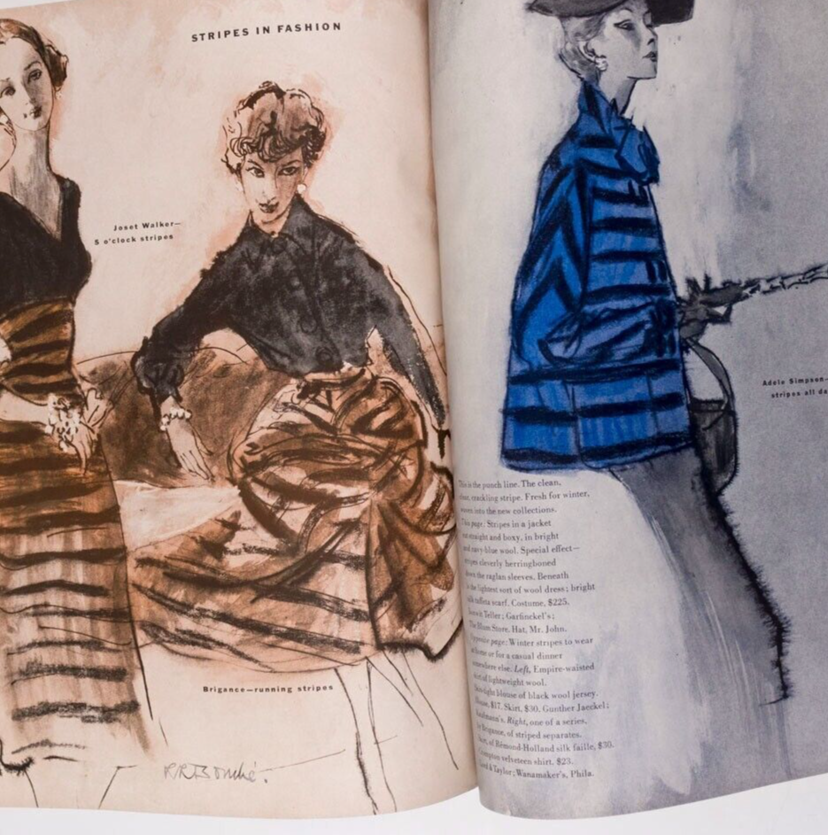 LISA FONSSAGRIVES Penn RENE BOUCHE Paris Italian US Collections BALENCIAGA Vogue