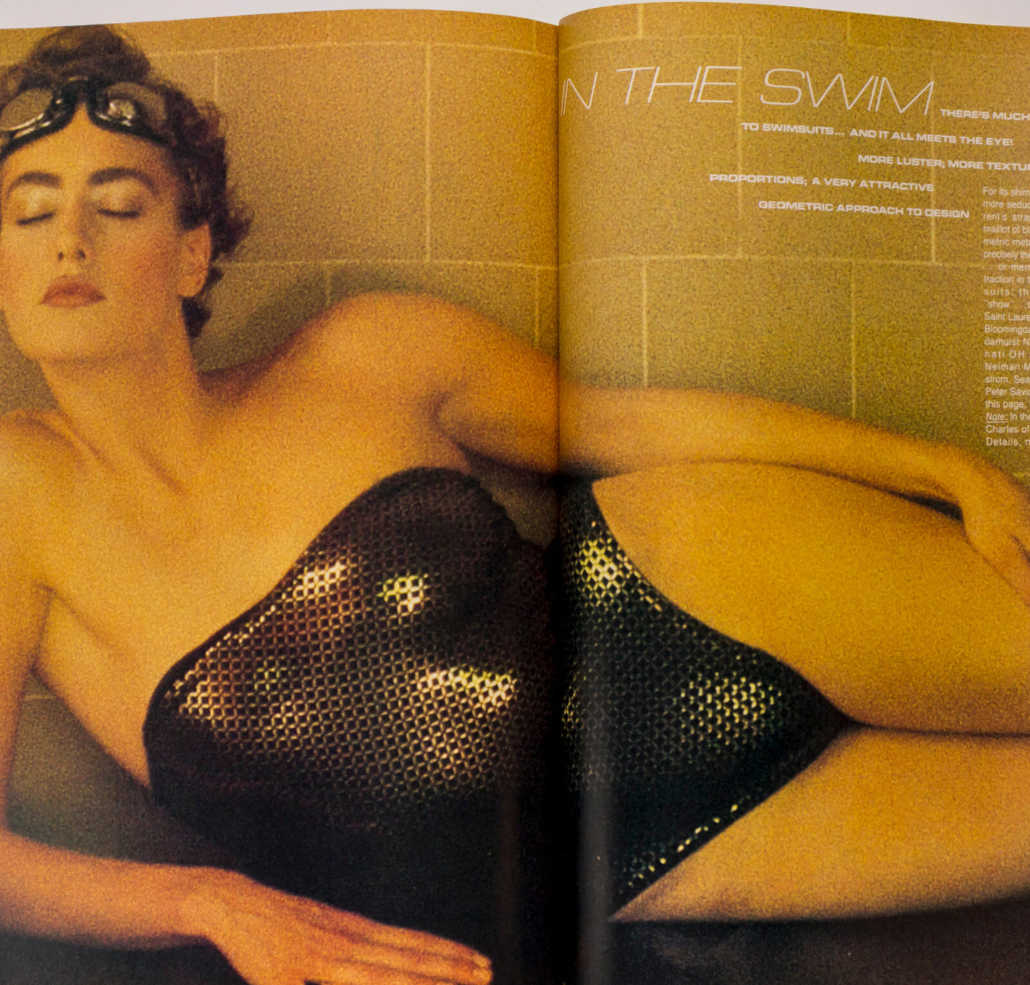 TATJANA PATITZ Deborah Turbeville KELLY LEBROCK Vogue 1985 Ungaro JAPAN Picasso