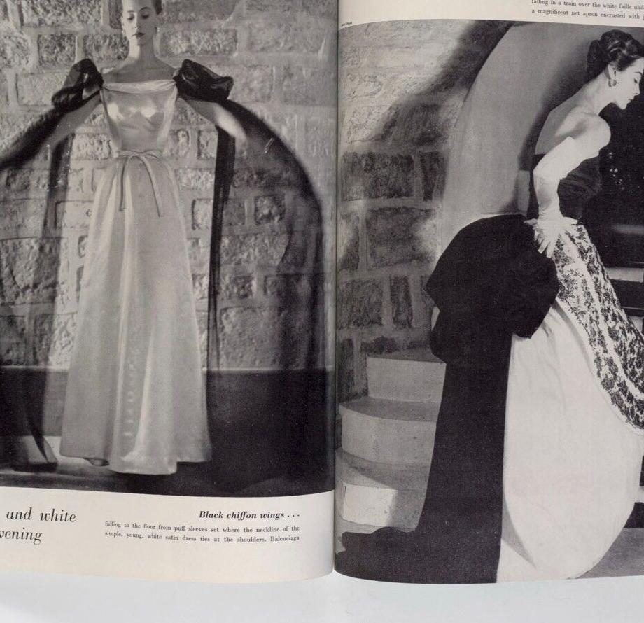 BLUMENFELD Horst NORMAN PARKINSON Paris JOHN WARD Balenciaga HEPWORTH Vogue 1951