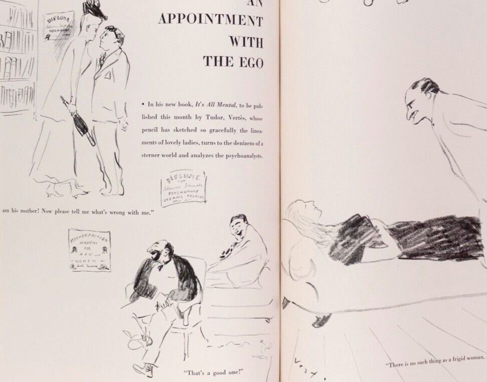AVEDON Charles Addams BALENCIAGA Harpers March 1948 Vertes FLW Virginia Woolf