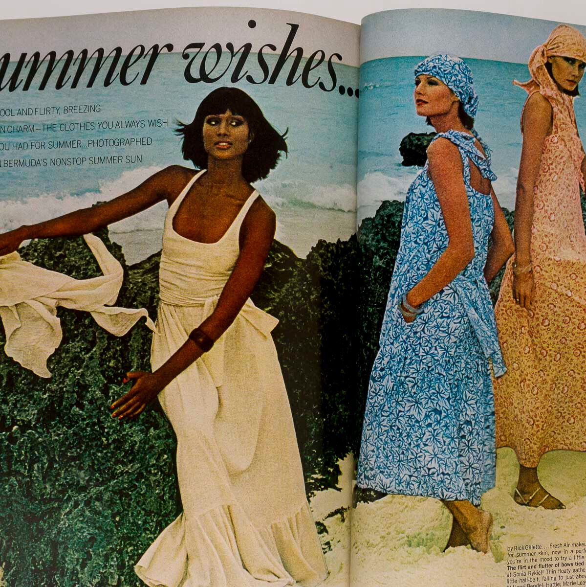 Lisa Taylor DEBORAH TURBEVILLE Helmut Newton VOGUE May 1975 Susan Sontag AVEDON