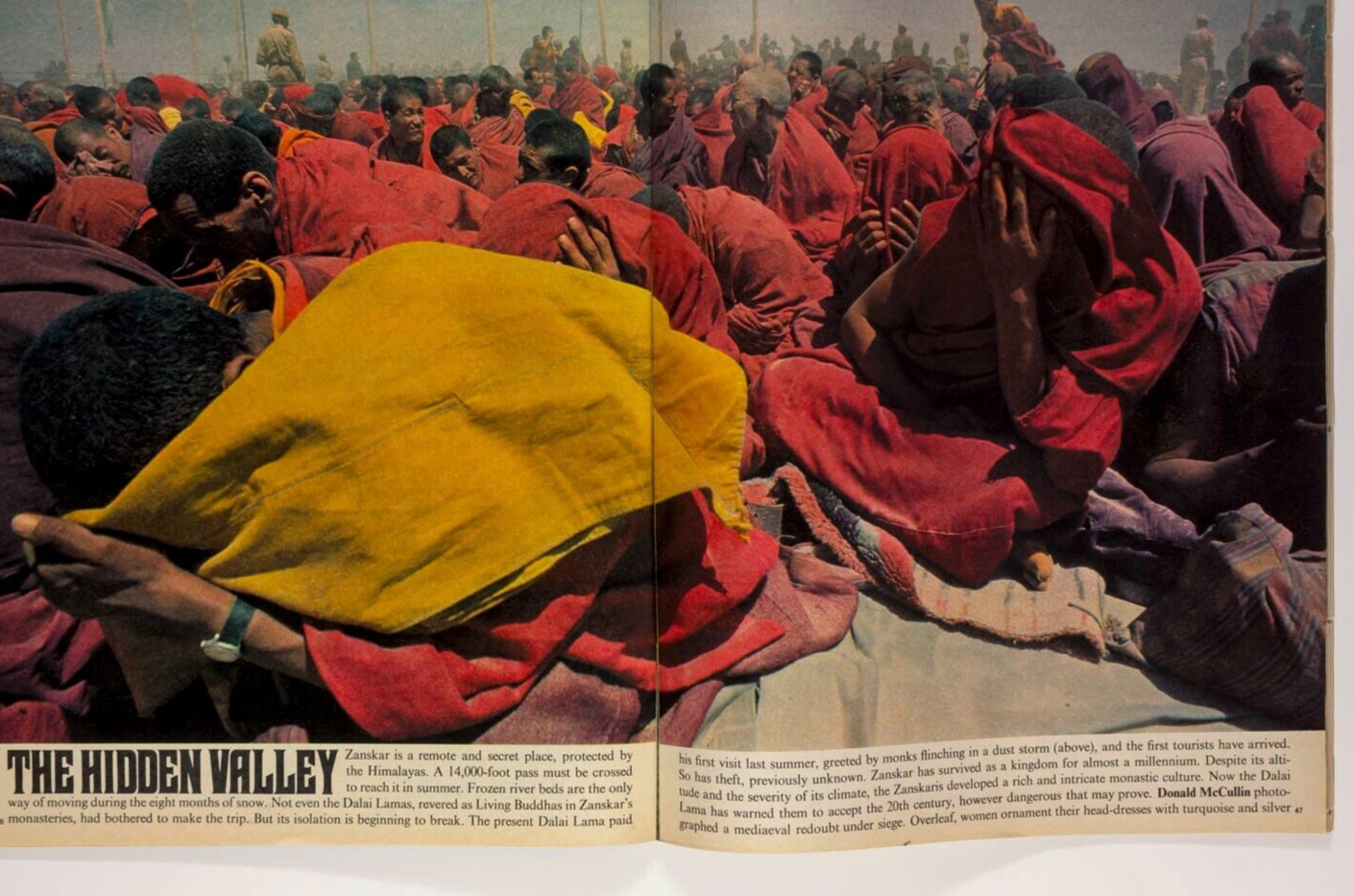 Don McCullin photo portfolio ZANSKAR kingdom HIMALAYAS The Sunday Times magazine