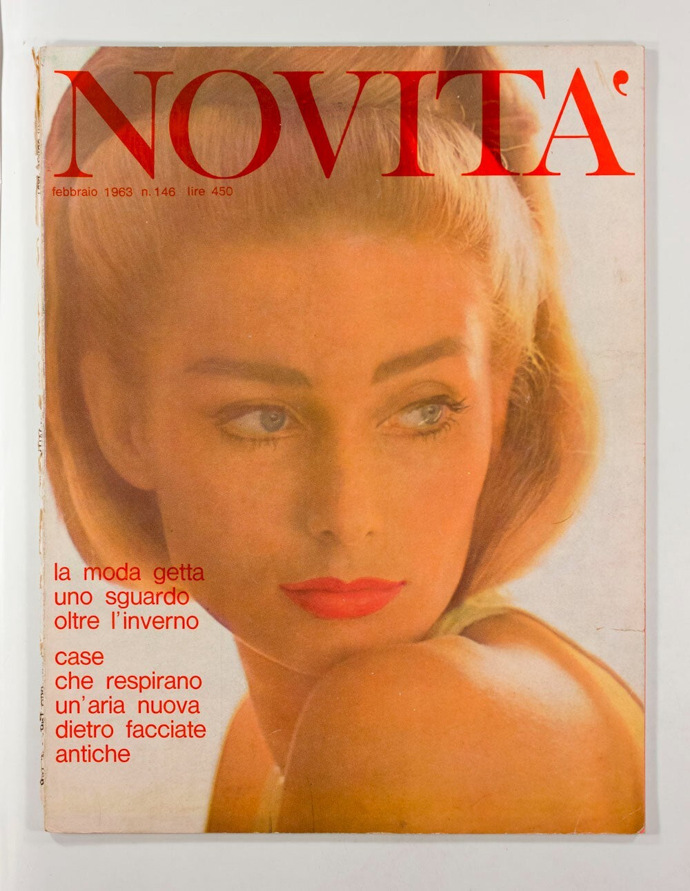 TANIA MALLETT James Bond girl NOVITA magazine 1963 February VOGUE ITALIA vtg 007