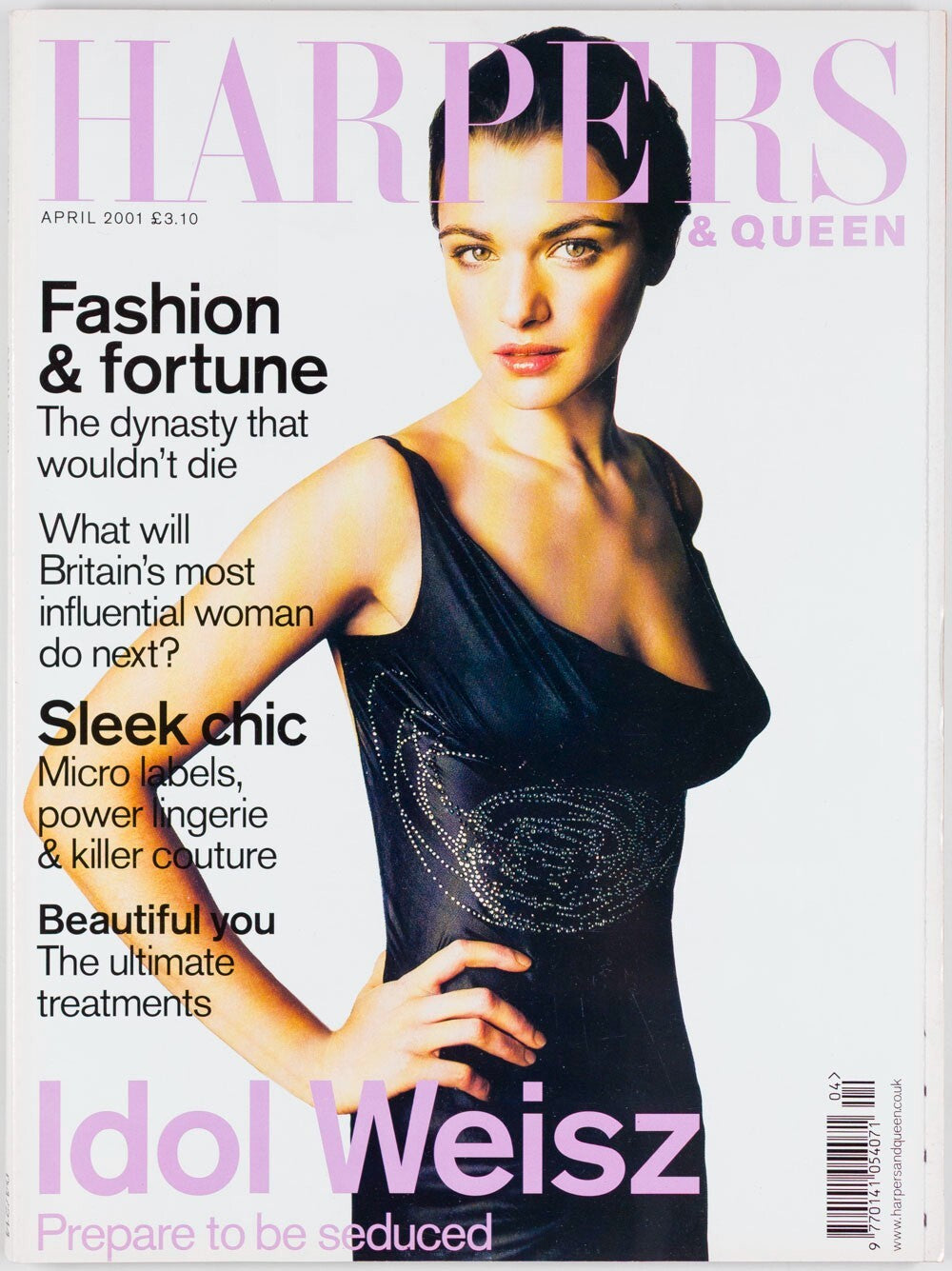 Rachel Weisz BOWIE Versace MARK RUFFALO Harpers & Queen April 2001 Will Kemp UK
