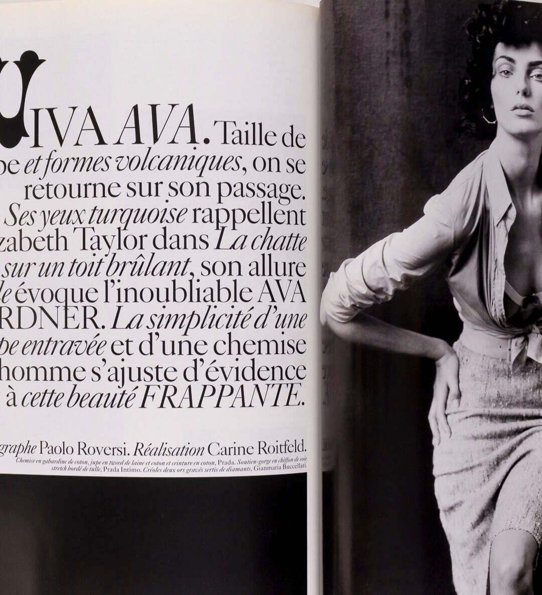 Kate Moss GISELE Alexander McQueen PARIS VOGUE March 2004 Daria Werbowy TESTINO