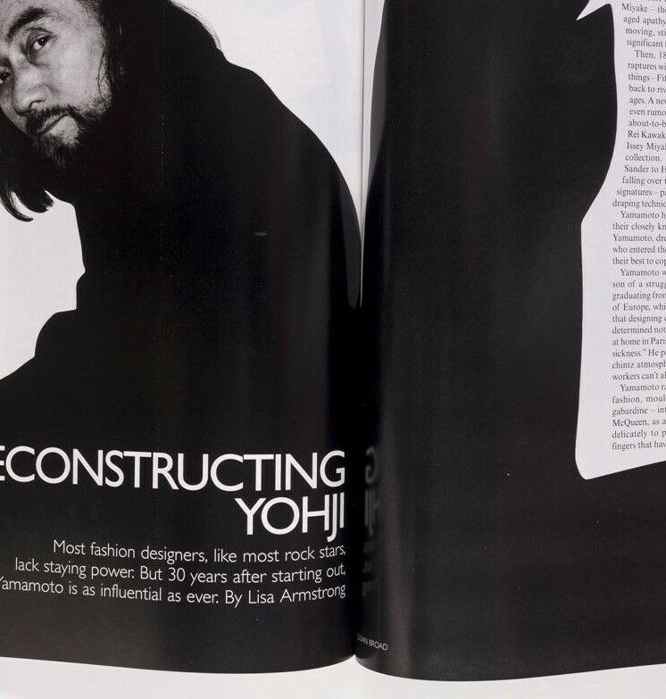 GISELE BUNDCHEN Bridget Hall TIM WALKER Pucci YOHJI YAMAMOTO ~ Vogue August 1998