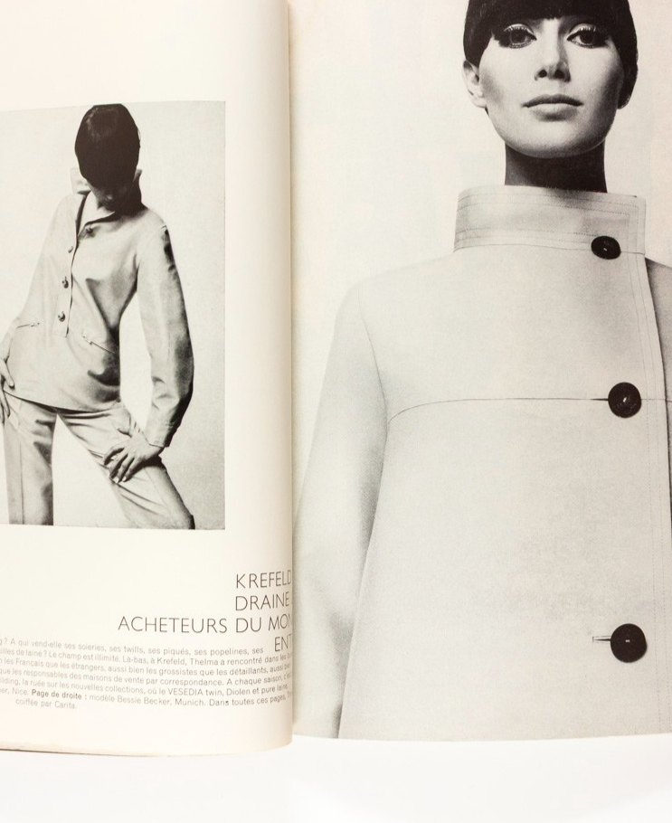 Nicole De Lamarge GUY BOURDIN Catherine Deneuve PEGGY MOFFITT Vogue May 1966 YSL