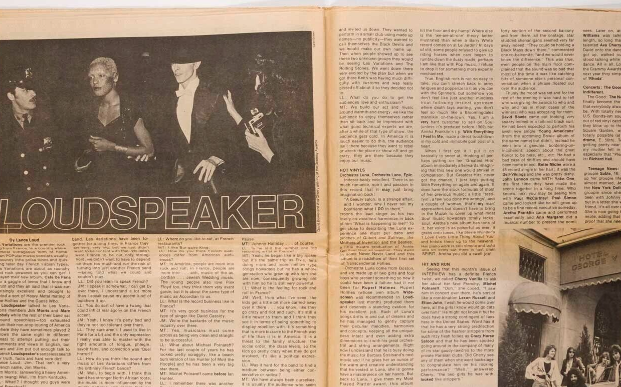 Brigitte Bardot ANTONIO LOPEZ Guy Bourdin INTERVIEW magazine April 1975 Hockney
