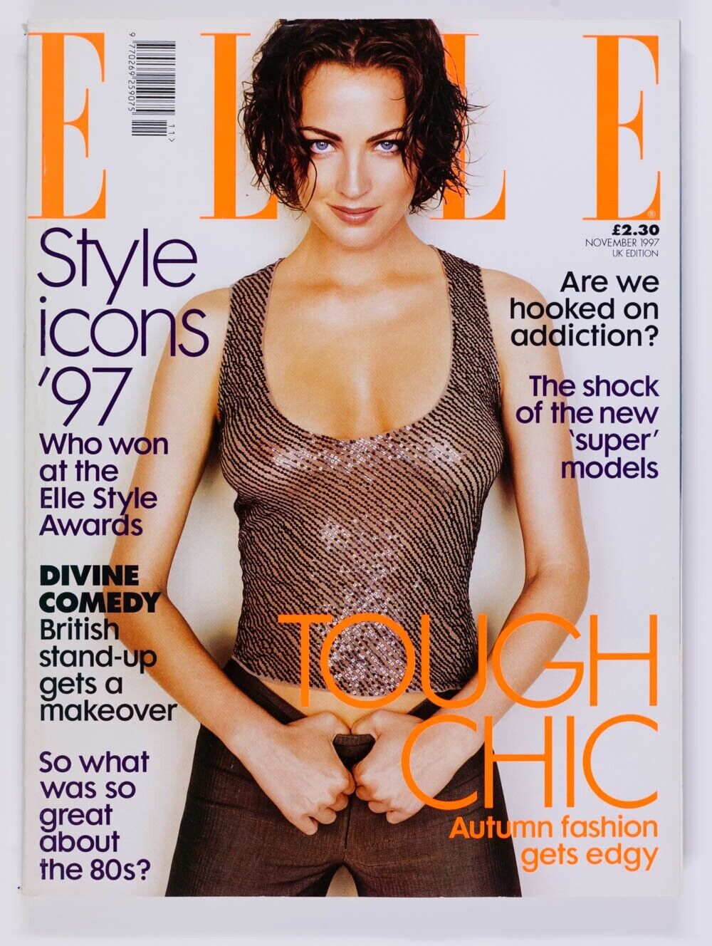 CHANDRA NORTH Kylie Minogue EMMA BALFOUR Linda Evangelista DAVID GINOLA Elle UK