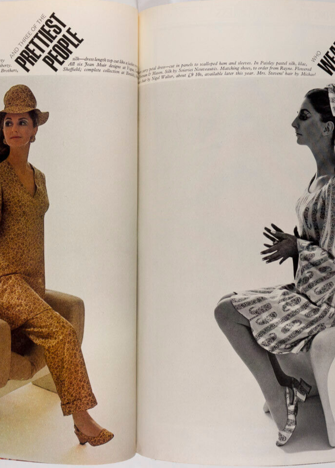 Jean Shrimpton JILL KENNINGTON Lee Radziwill TWIGGY Fiona Campbell-Walter VOGUE