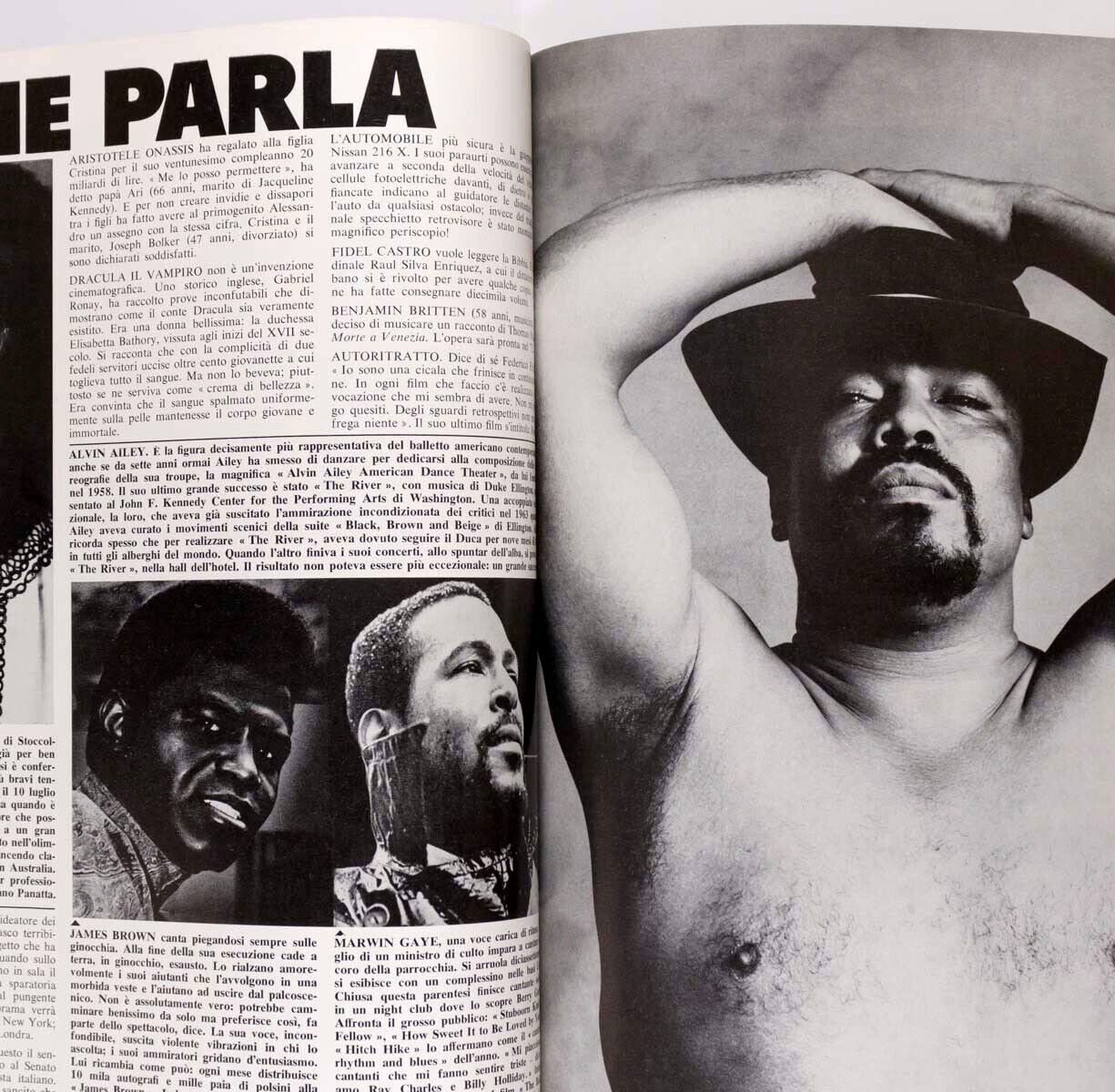 1st BLACK ISSUE L'uomo Vogue JAMES BALDWIN Miles Davis WILLI SMITH Joe Frazier A