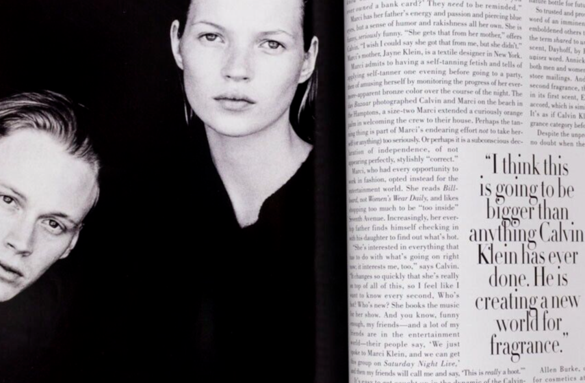 KATE MOSS by GLEN LUCHFORD in MANHATTAN NEW YORK Roseland US HARPERS BAZAAR Rare