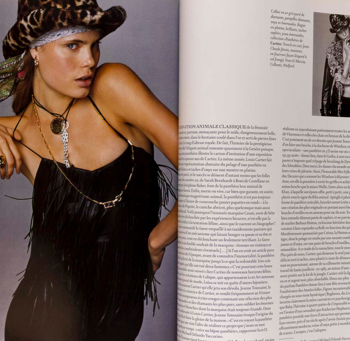 DIANA DONDOE Natalia Vodianova PARIS VOGUE November 2003 Isabeli Fontana CARINE