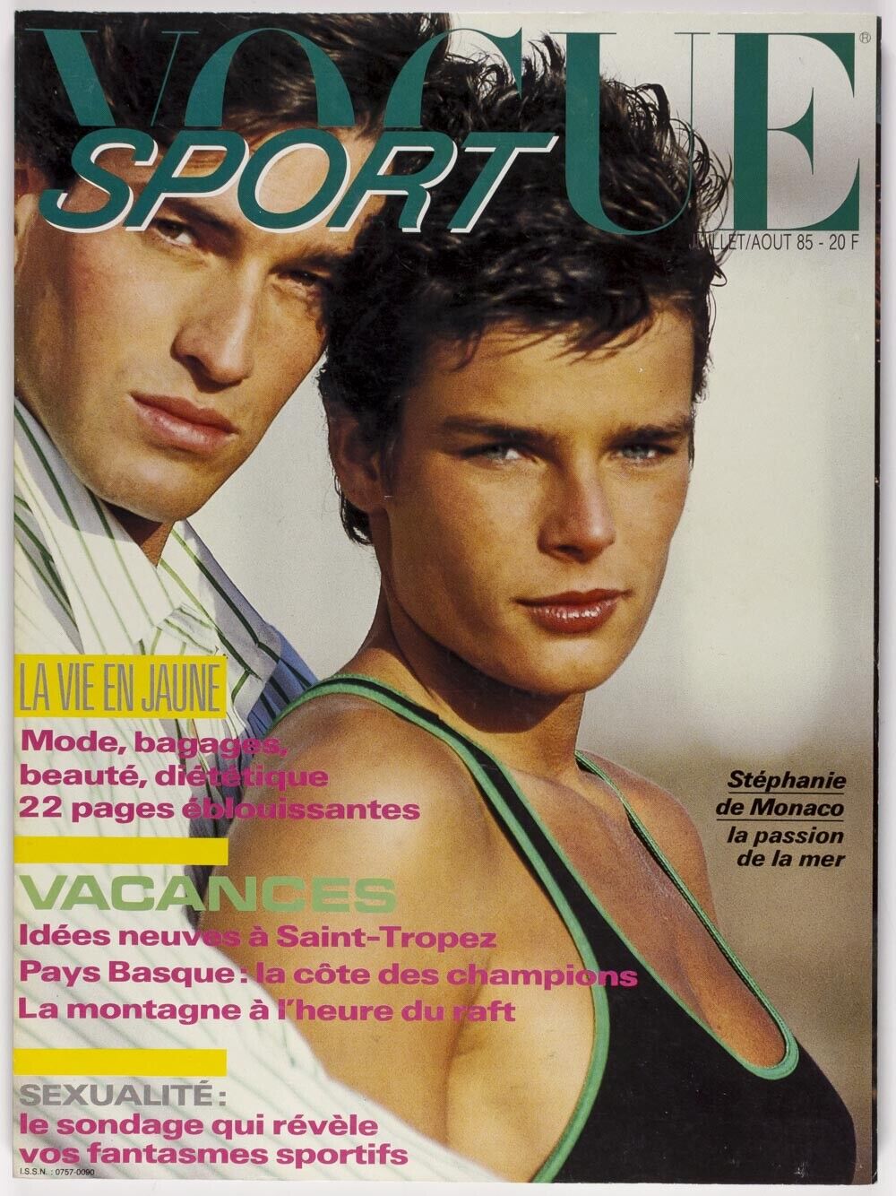 PRINCESS STEPHANIE Jane Birkin ISABELLA ROSSELLINI Tour France JPG ~ VOGUE SPORT
