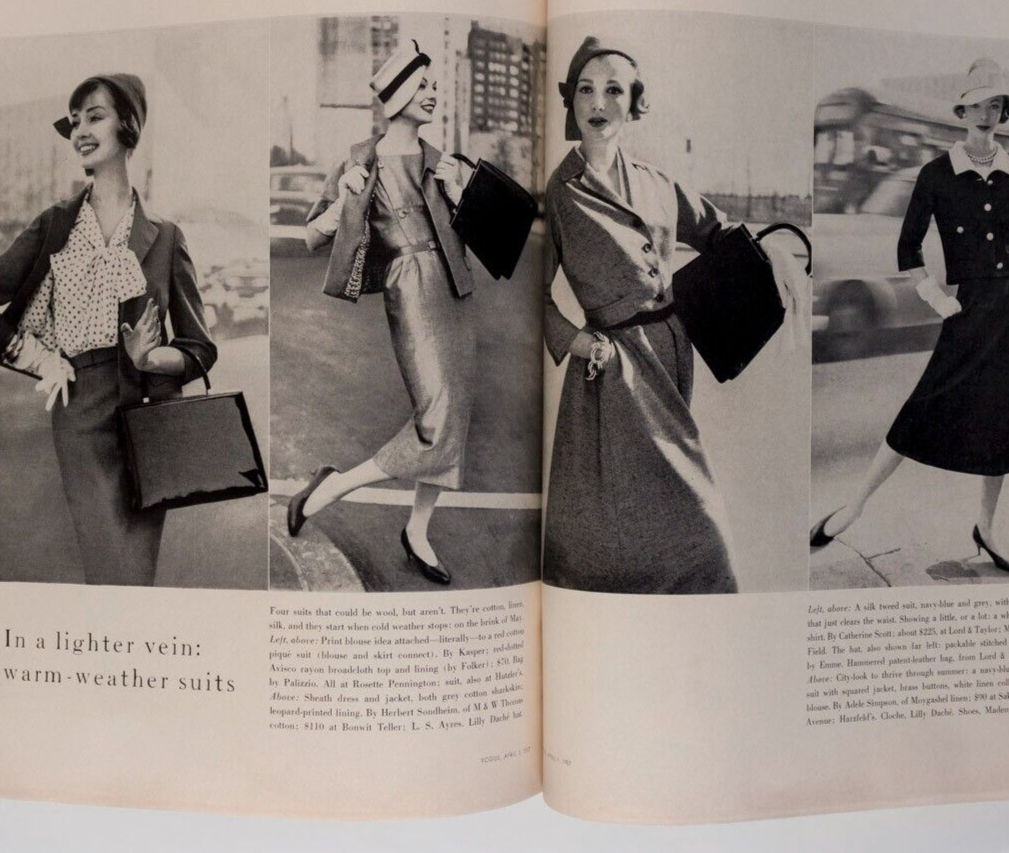 Joanna McCormick CECIL BEATON Anne St Marie ARLENE DAHL Poliakoff BOUCHE ~ Vogue