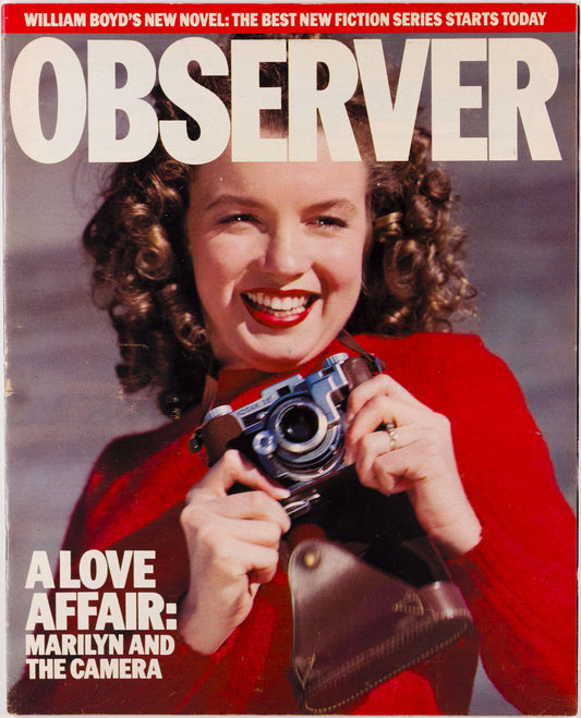 Marilyn Monroe KEVIN COSTNER David Conover WILLIAM BOYD Observer magazine VTG