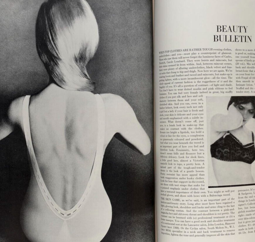 Duffy JEAN SHRIMPTON Laurence Olivier TANIA MALLET Peter Ustinov VISCONTI Vogue