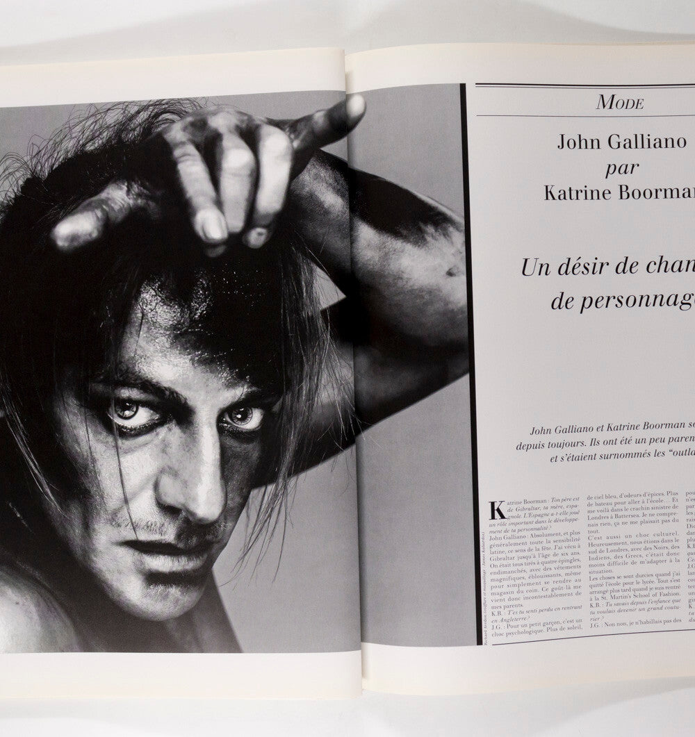 DEPARDIEU Avedon GALLIANO Miles Aldridge CHRISTY TURLINGTON Egoiste magazine 14