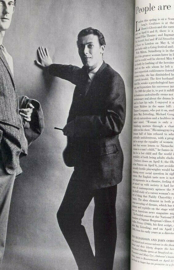 Norman Parkinson ERIC STEMP Tania Mallet TONY RICHARDSON Givenchy DIOR vtg VOGUE