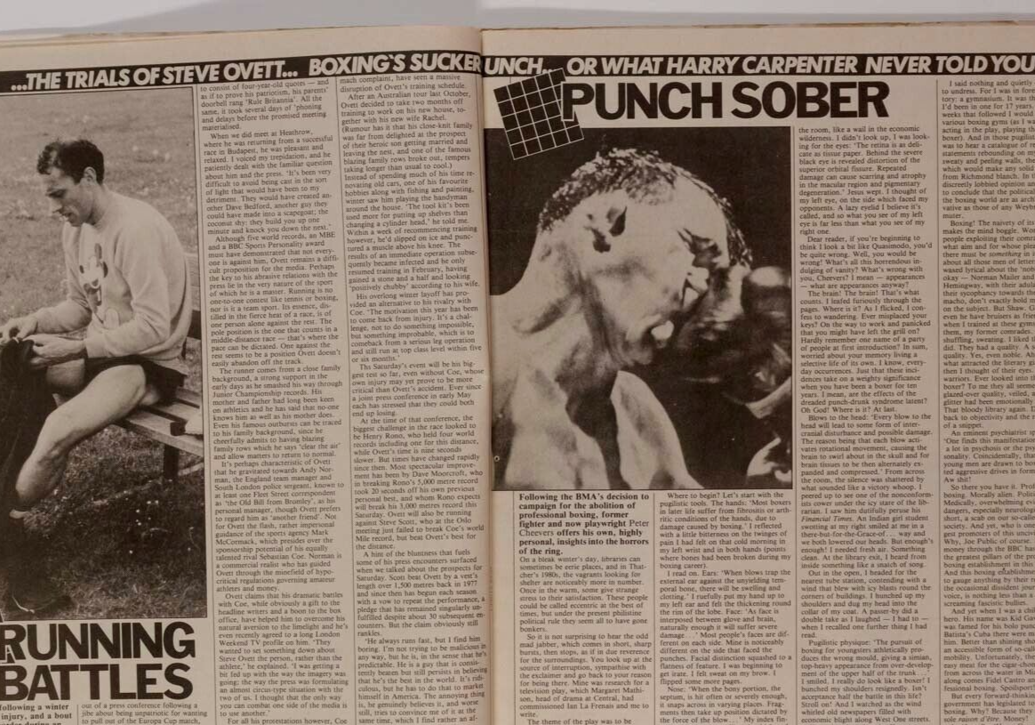 Klaus Kinski PINK FLOYD Steve Ovett TIME OUT magazine PETER GILL Fitzcarraldo