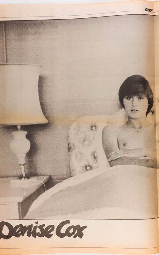 Dennis Hopper SARAH MOON The Police VERSACE Benedict Taylor 1980's Ritz magazine