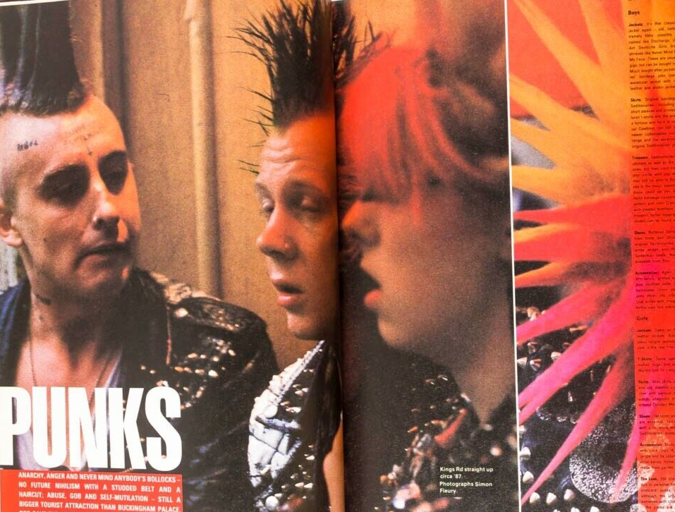 Skinhead JUDY BLAME Jamie Reid RAY PETRI Nick Knight i-D magazine BIBLE HANDBOOK