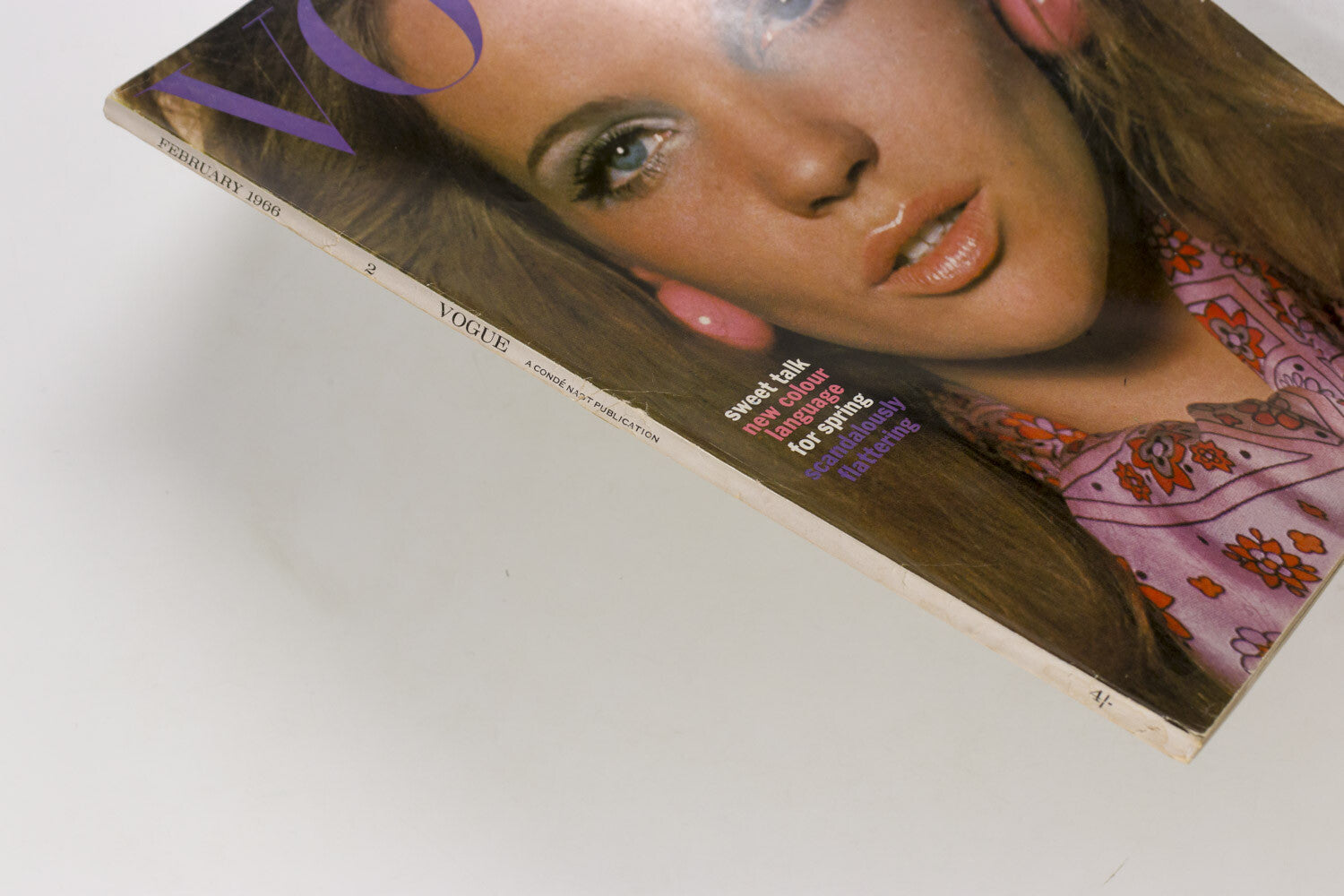 Veruschka JEAN SHRIMPTON Sonia Delaunay VOGUE February 1966 DUFFY Guy Bourdin UK