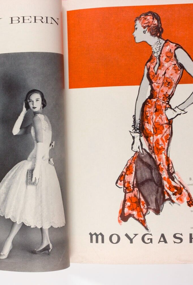 Andy Warhol SUNNY HARNETT Avedon HARPERS BAZAAR December 1954 GRACE KELLY