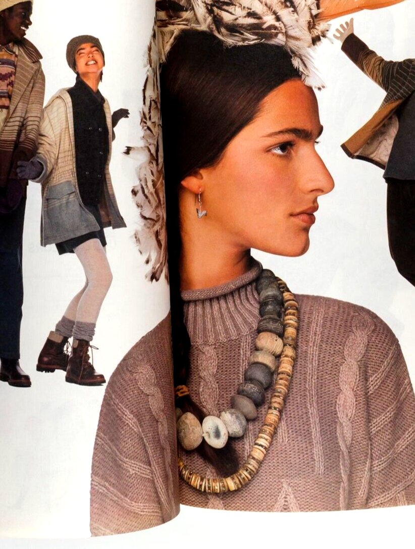 Colors magazine 1 UNITED BENETTON Oliviero Toscani WINTER 1991 LOOKBOOK catalog