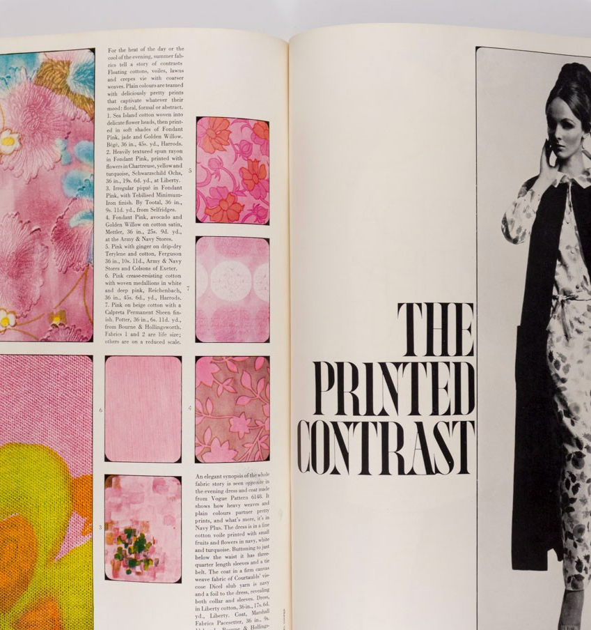 JEAN SHRIMPTON John Lennon APRIL ASHLEY Vogue March 1964 Biba CHANEL vtg MOD UK