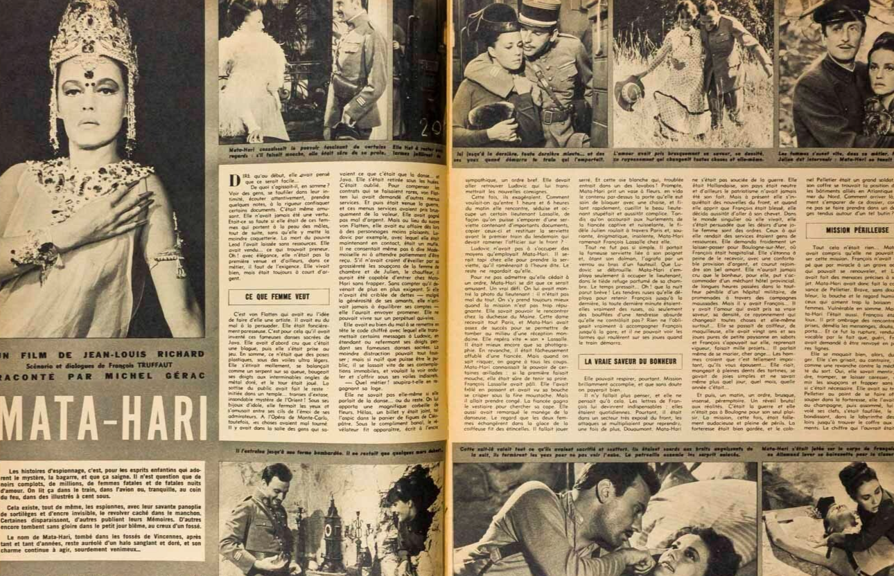 Audrey Hepburn BRIGITTE BARDOT Jeanne Moreau BRANDO Cinemonde 1586 December 1964
