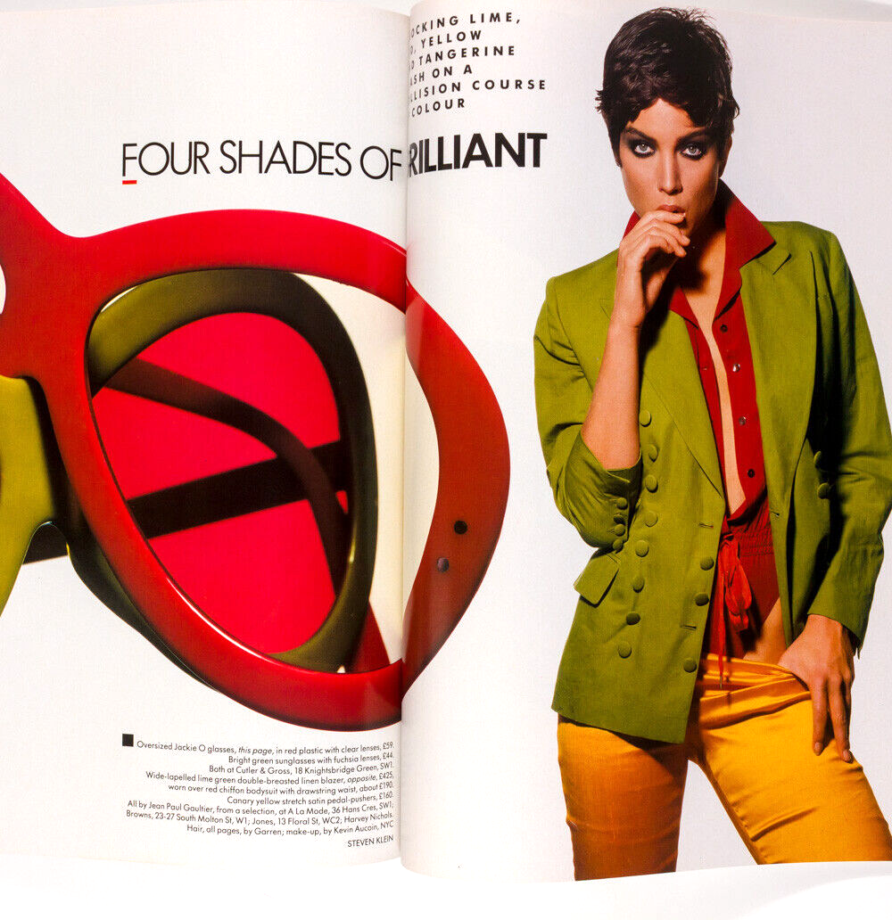 MADONNA 1st Vogue TATJANA PATITZ Linda Evangelista CINDY CRAWFORD Yasmin Le Bon